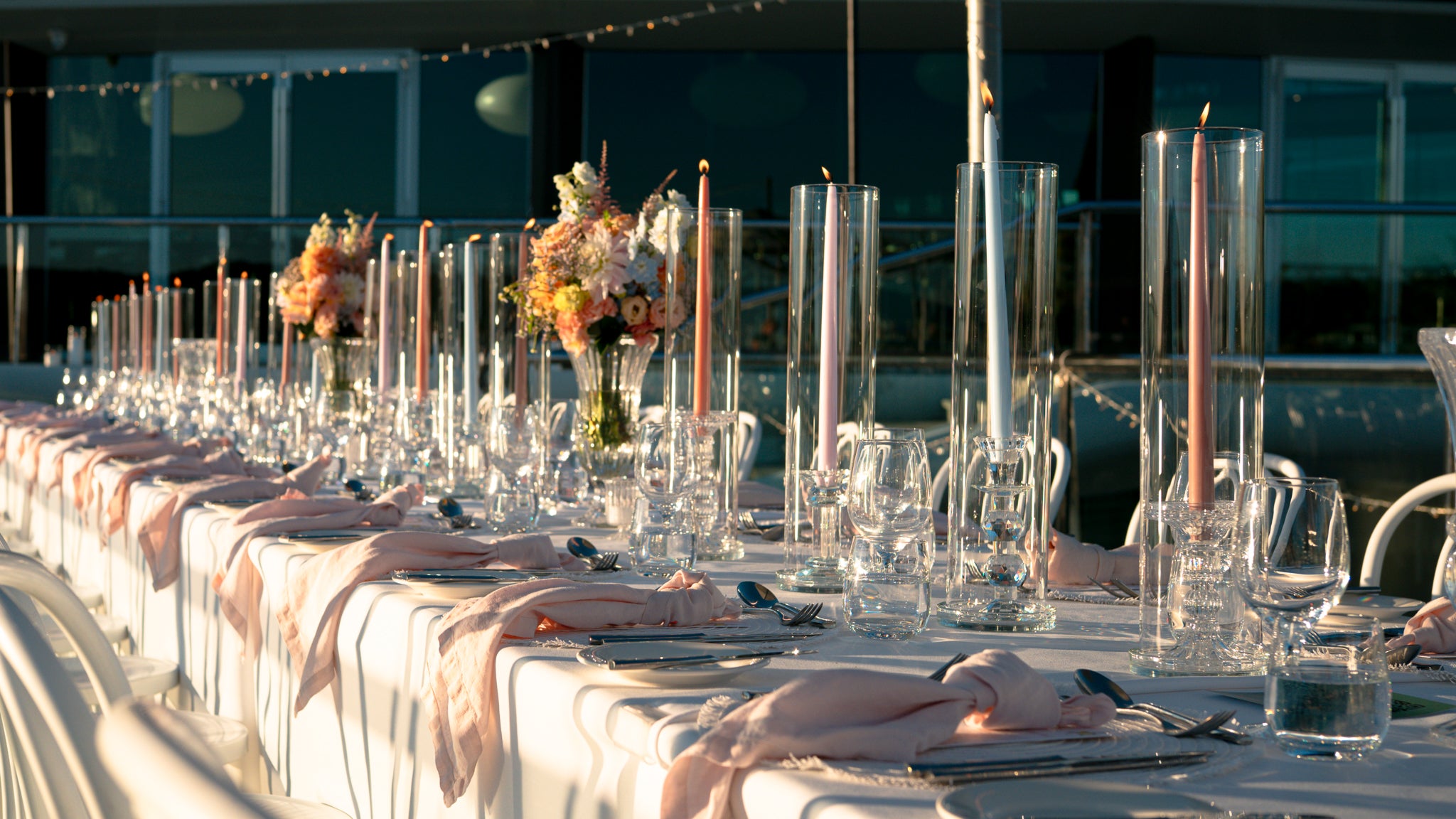 Crystal Taper Candle Holders