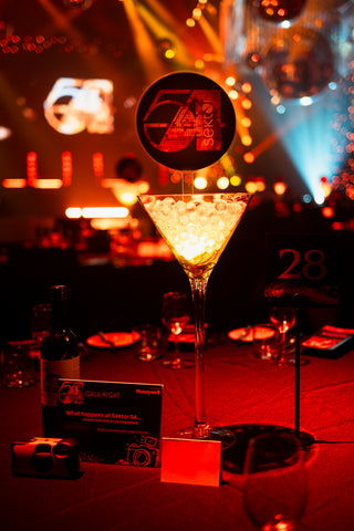 Giant Martini Glasses