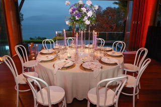 Light Blue French Linen Table Cloth
