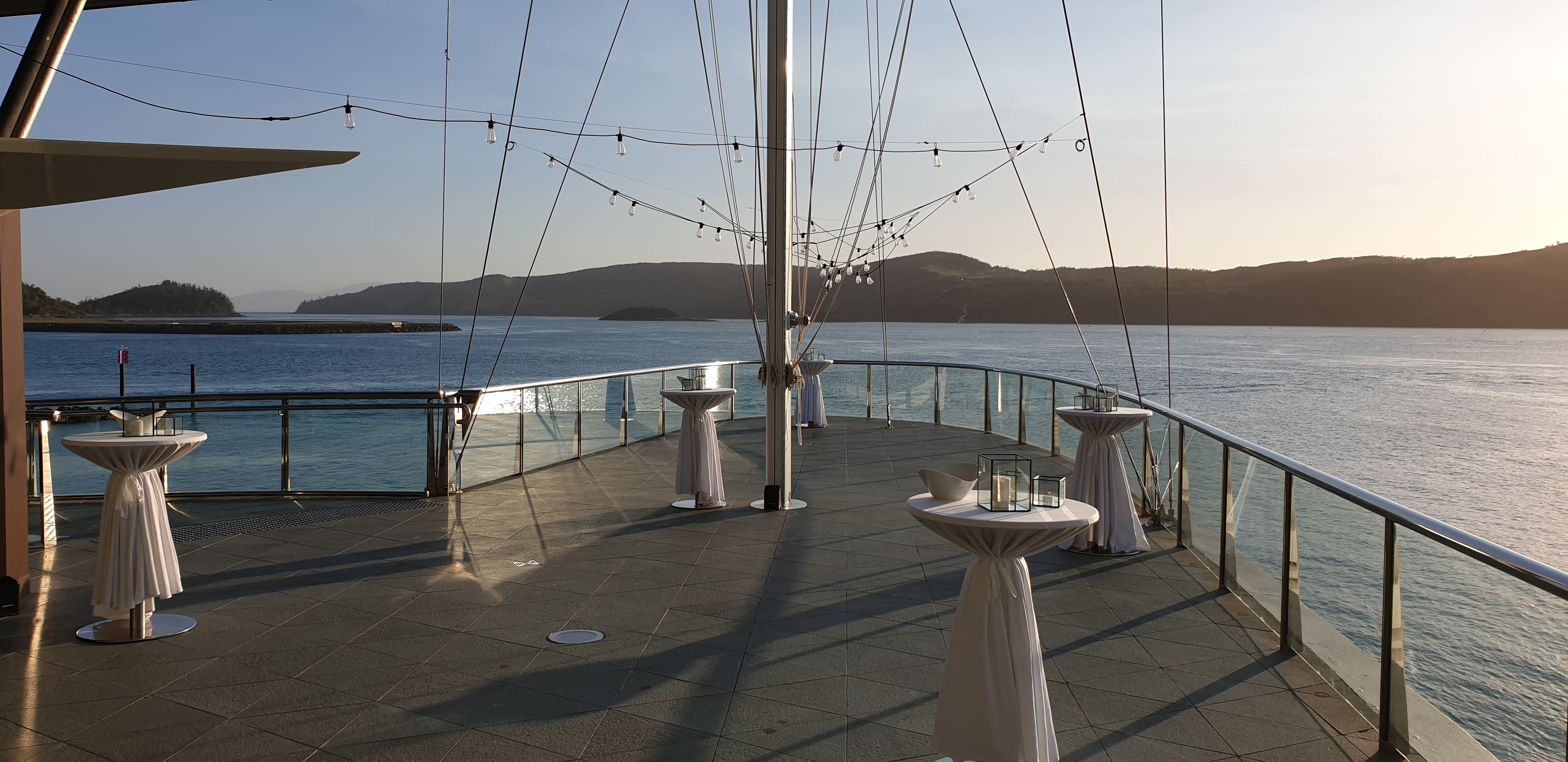 Flag Deck 40m Festoon Lighting