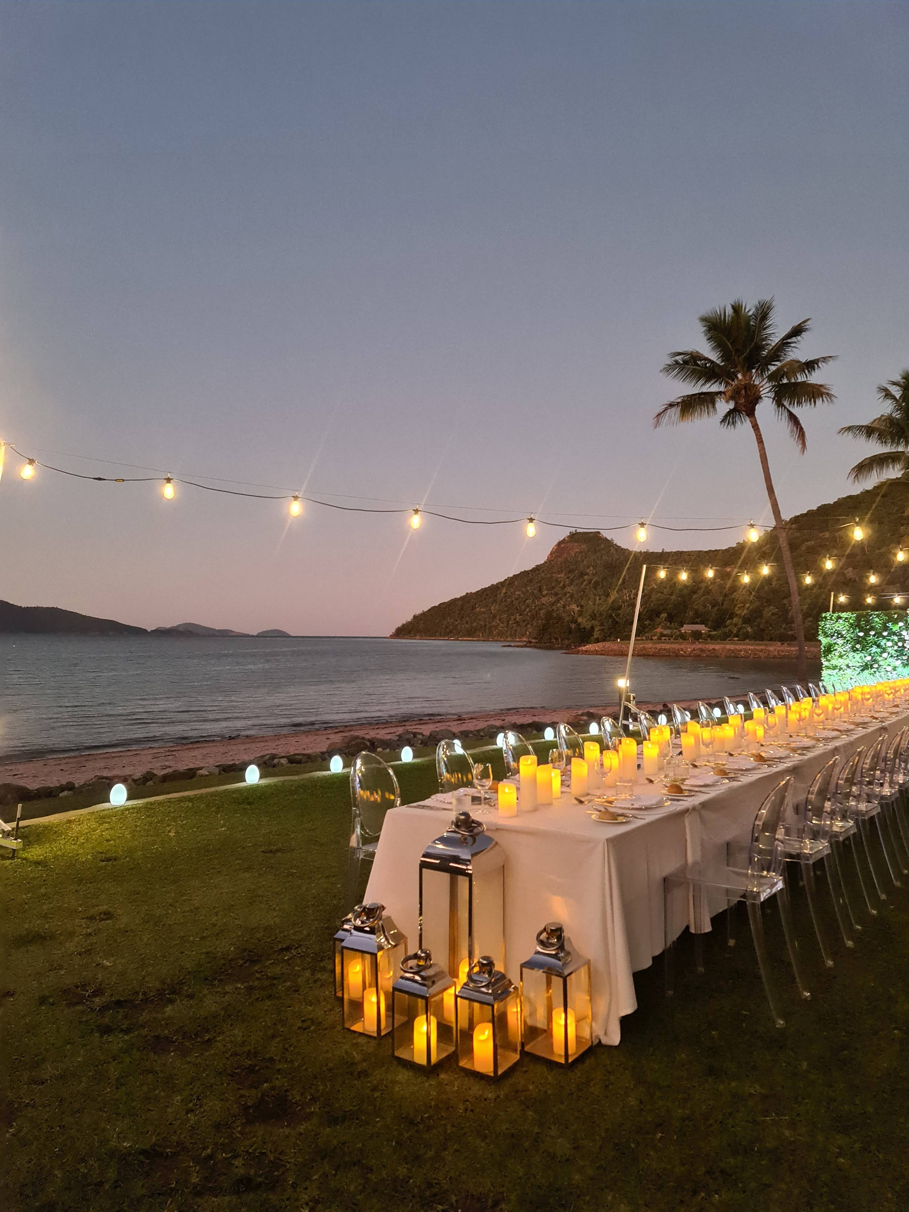 Beach Pavilion 60m Festoon Lighting Package