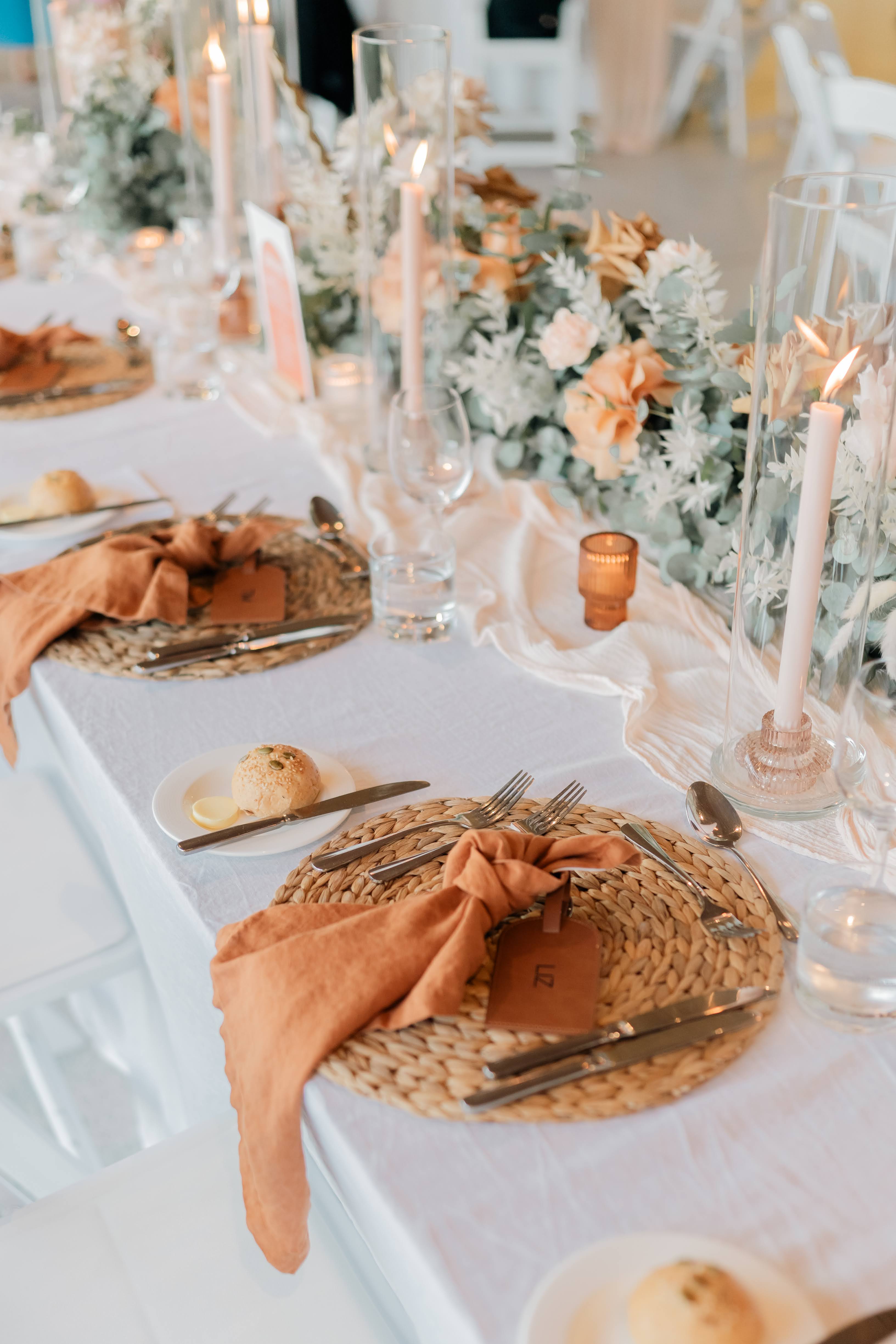 Rust French Linen Napkin