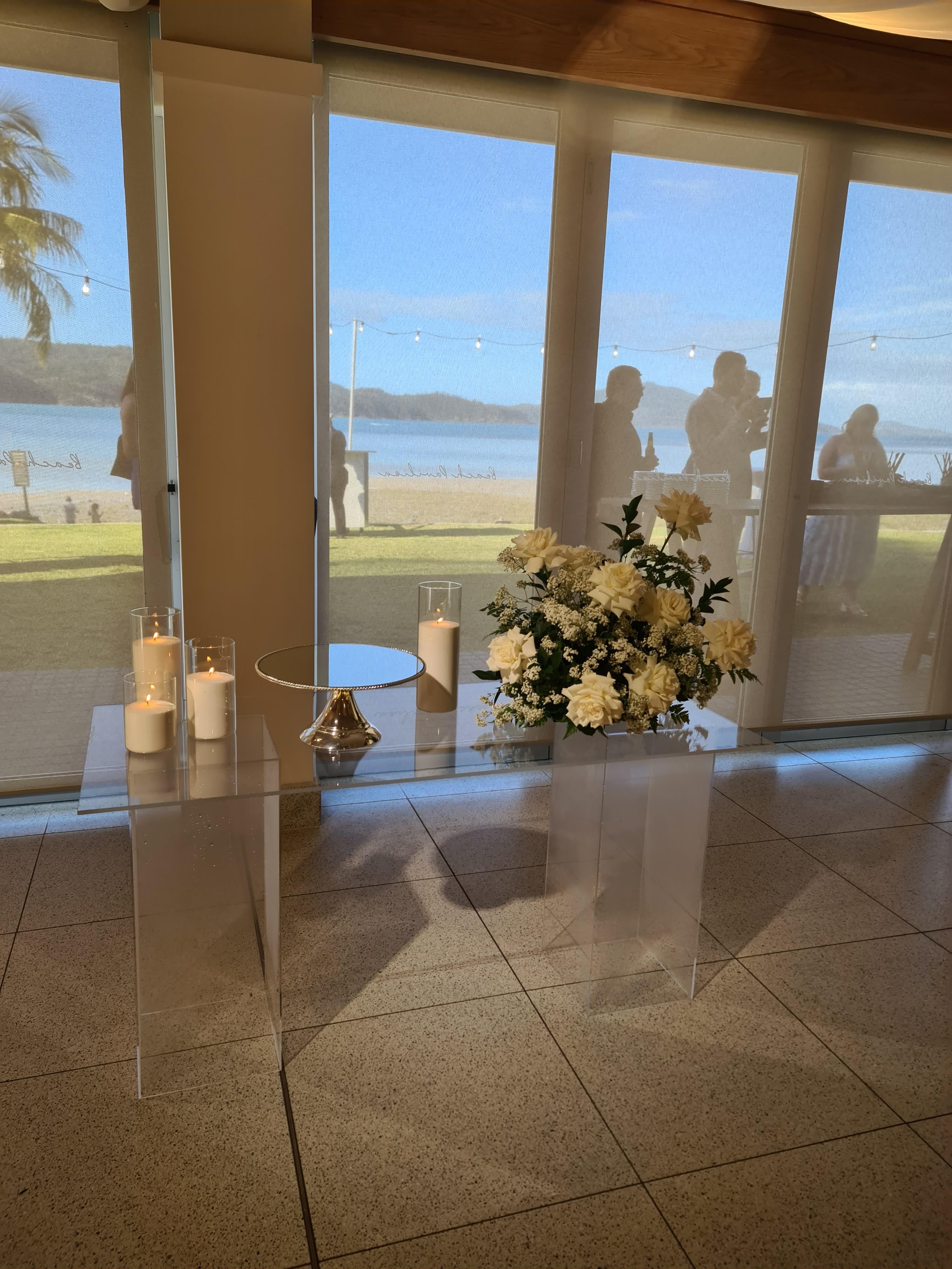 Acrylic Signing Table