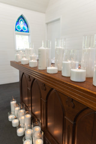Candles on Altar