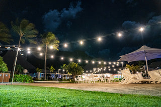Resort Pool 120m Festoon Lighting