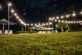 Resort Pool 120m Festoon Lighting