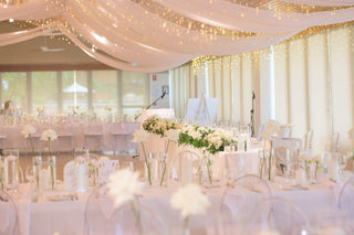 Beach Pavilion 500m Fairy Light & Chiffon Package