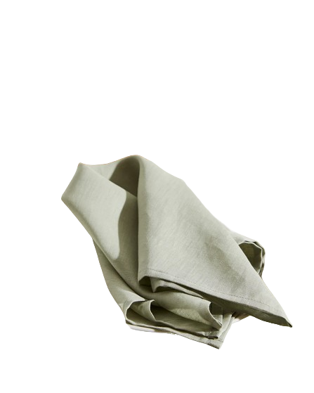 Sage Green French Linen Napkin