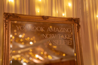 Gold Antique Mirror