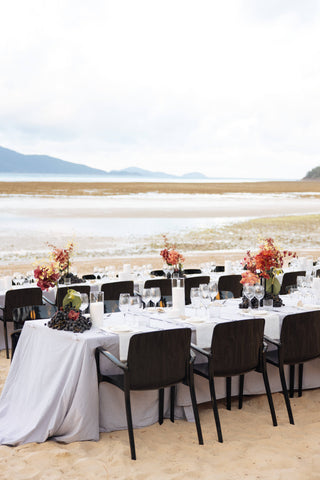 Dove Grey French Linen Table Cloth