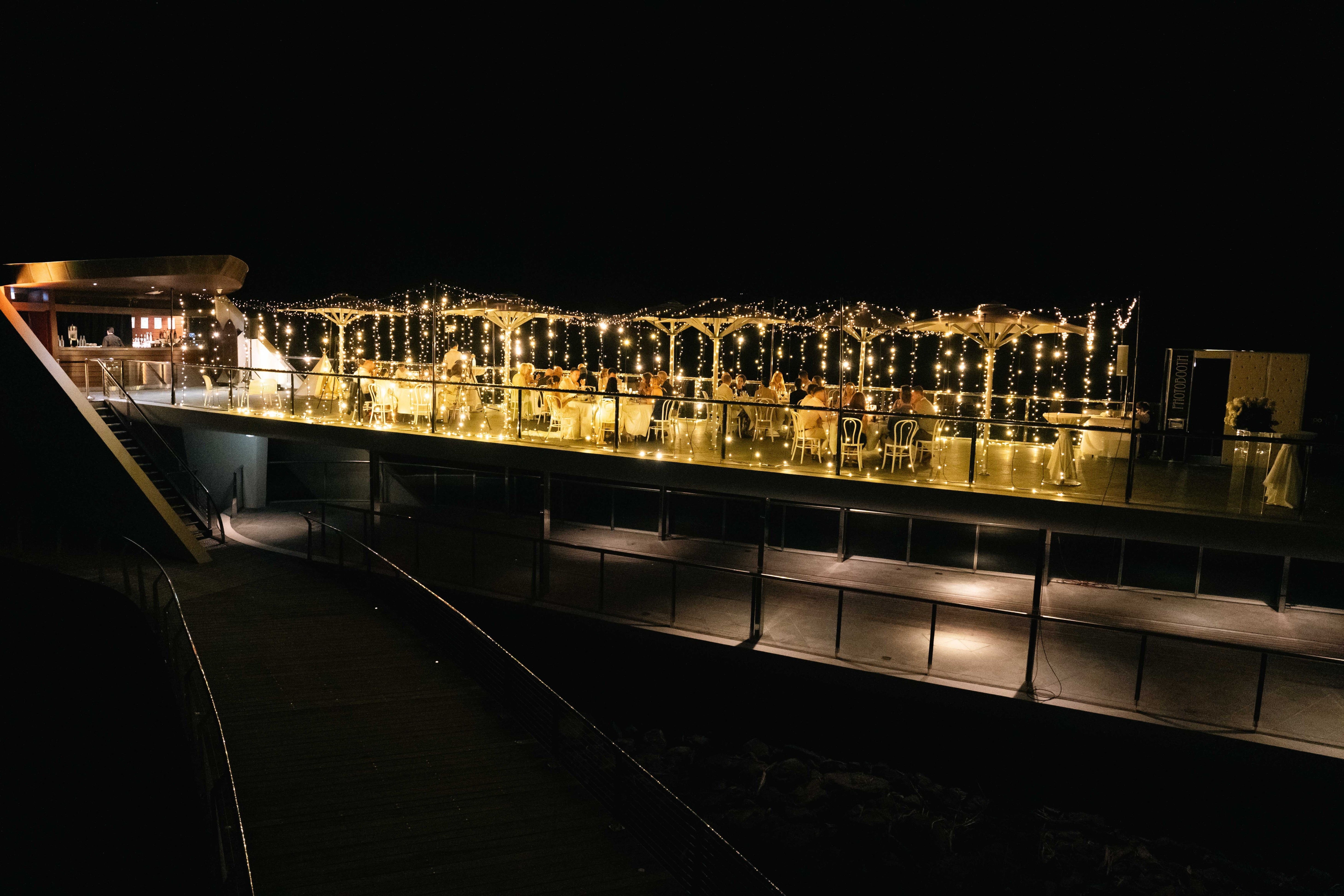 Bommie Deck Fairy Light Tunnel