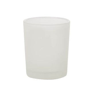 Frosted Short Tealight Holder
