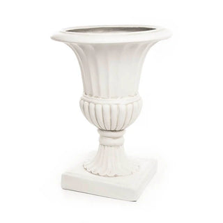 White Flute Urn