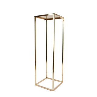 Gold Floral Plinth