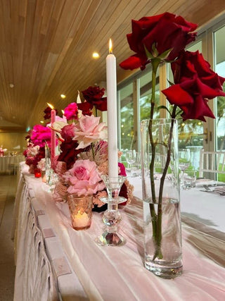 Crystal Taper Candle Holders