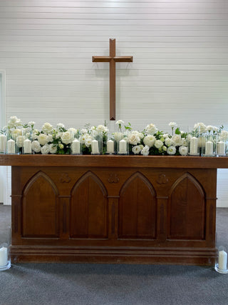 Candles on Altar
