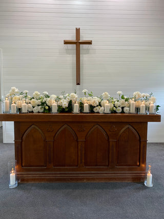 Candles on Altar