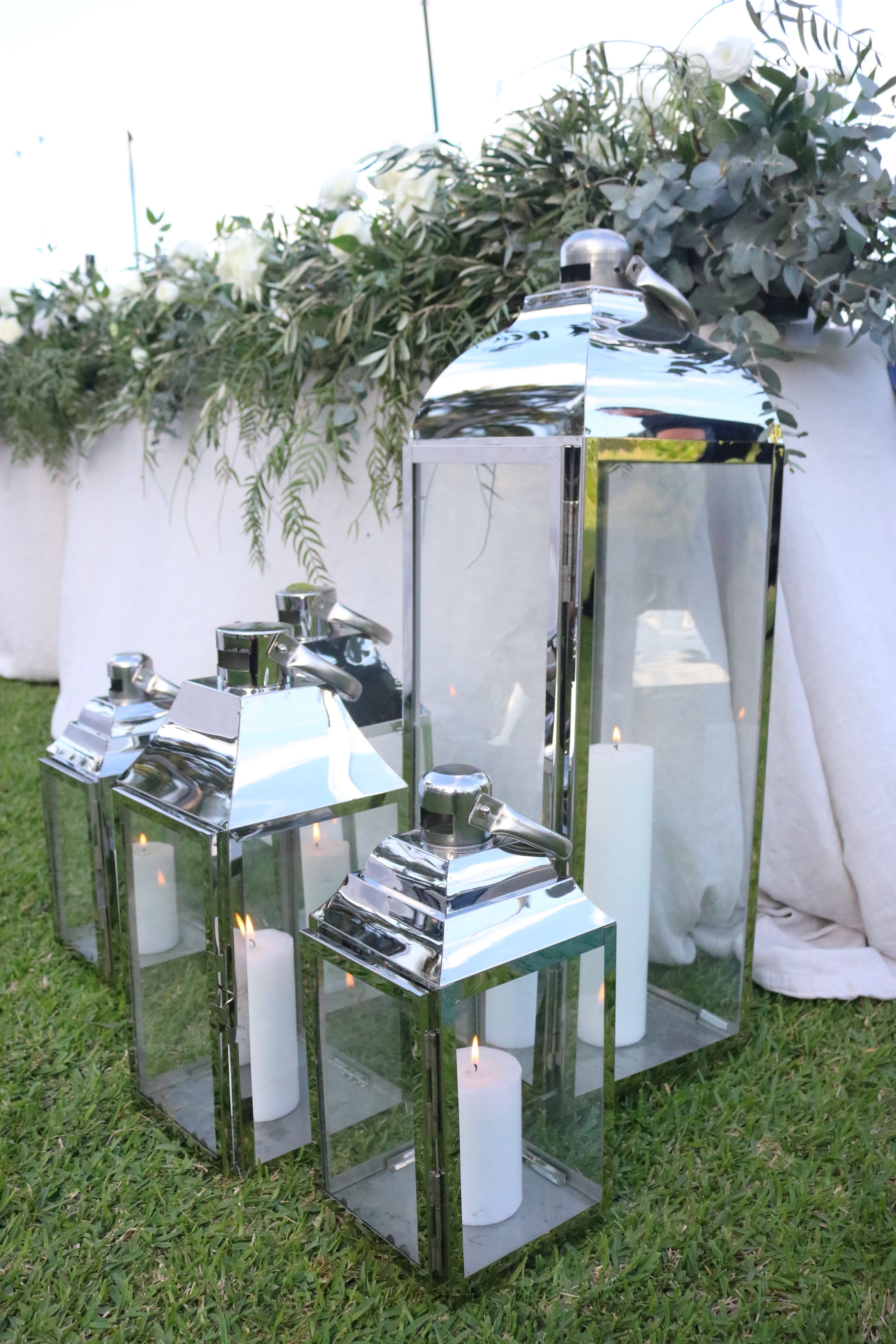 Luxury Silver Lantern