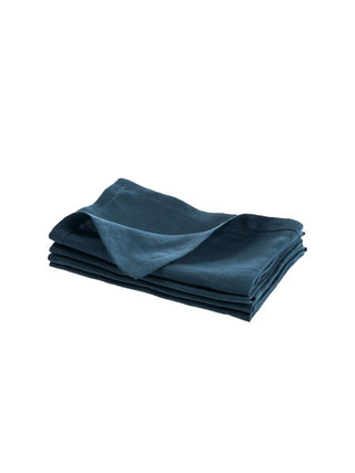 Navy French Linen Napkin