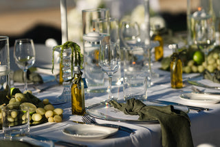 Olive Green French Linen Napkin