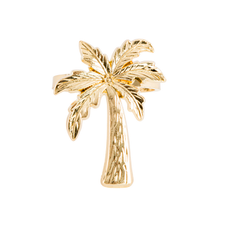 Gold Palm Napkin Ring