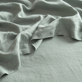 Sage Green French Linen Table Cloth