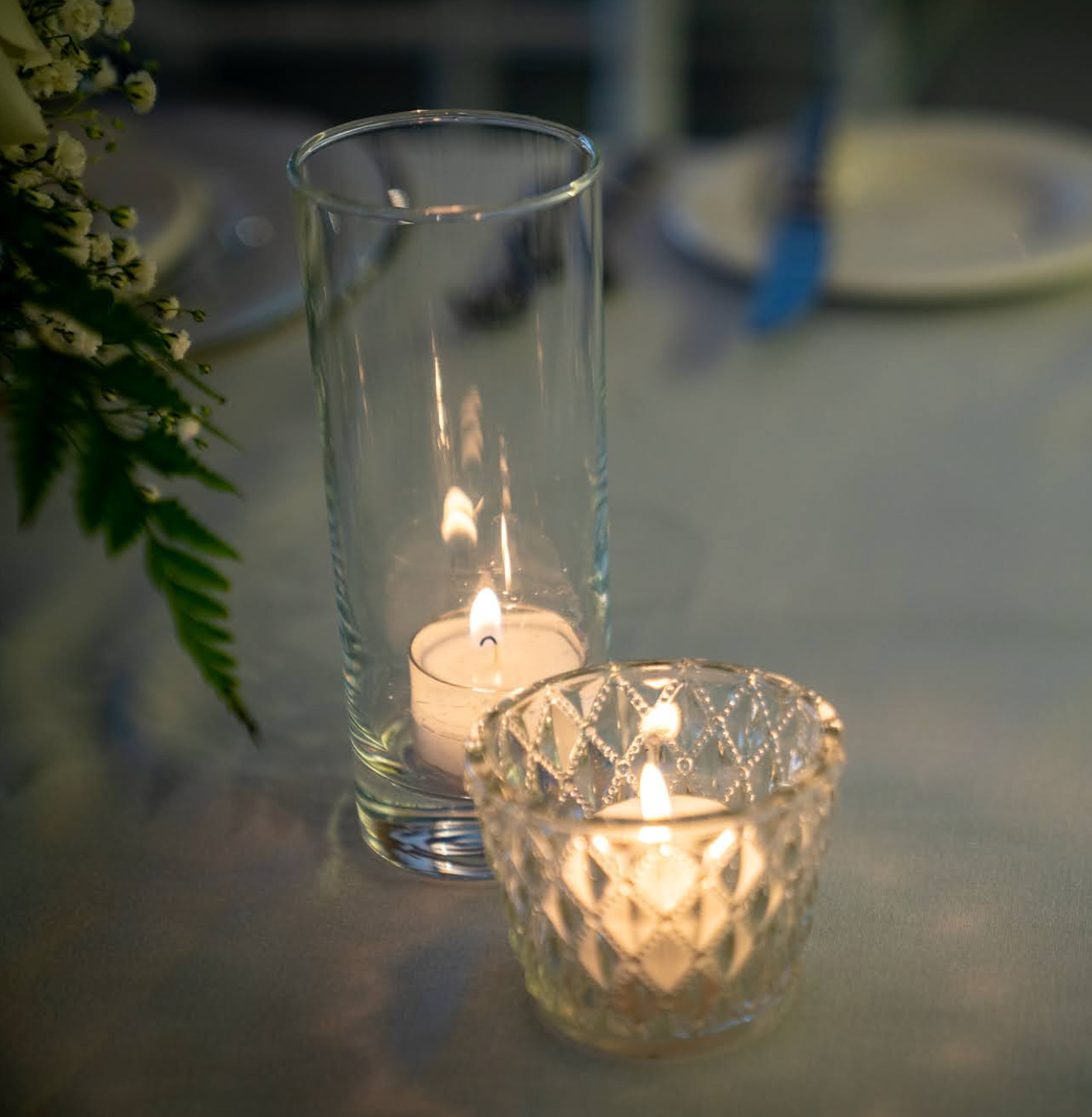 Diamond Pattern Tealight Holder