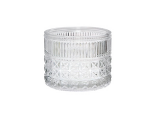 Clear Vino Tealight Holder