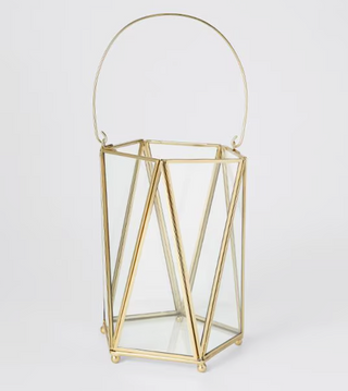 Gold Pentagonal Lantern