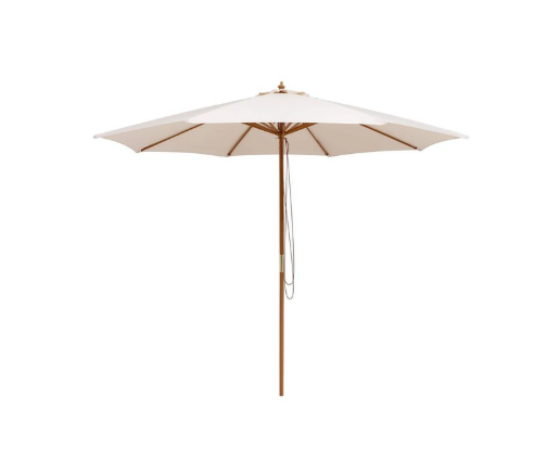 Cream Umbrella