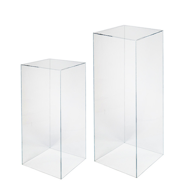 Clear Acrylic Plinth