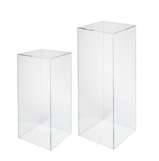 Clear Acrylic Plinth