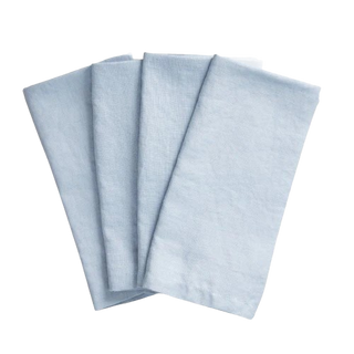 Light Blue French Linen Napkin
