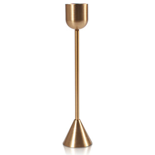 Gold Tall Taper Candle Holders