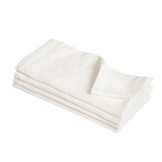 Milk French Linen Napkin