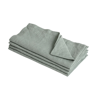 Sage Green French Linen Napkin