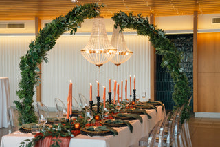 Rust Cheesecloth Table Runner