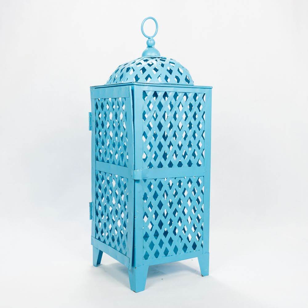 Blue Moroccan Lantern