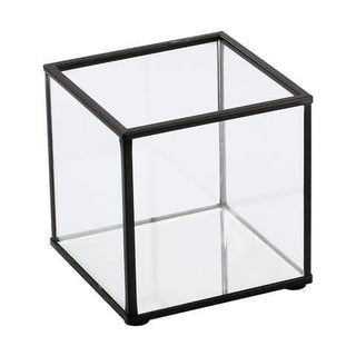 Black Rim Cube w/ Mirror Base
