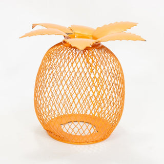 Feeling Tropical Pineapple Orange Wire Tealight Holder