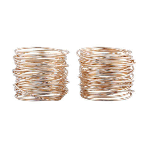 Gold Wire Napkin Ring