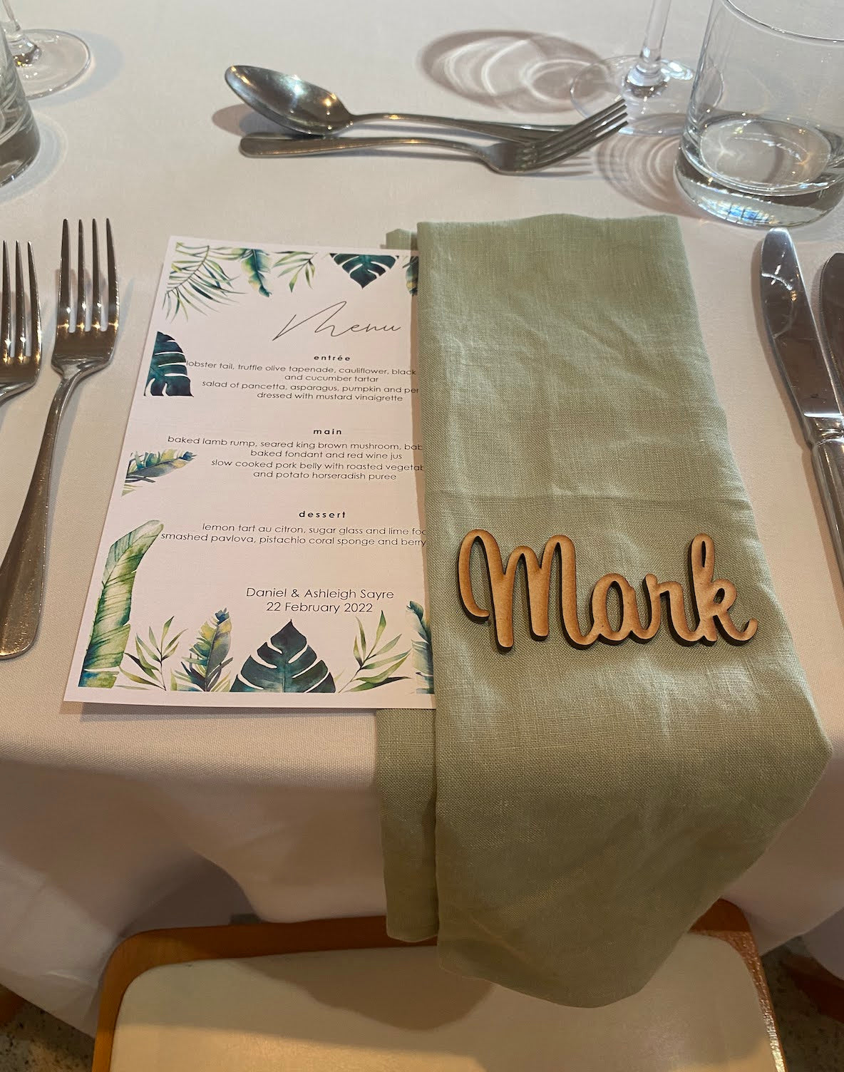 Sage Green French Linen Napkin