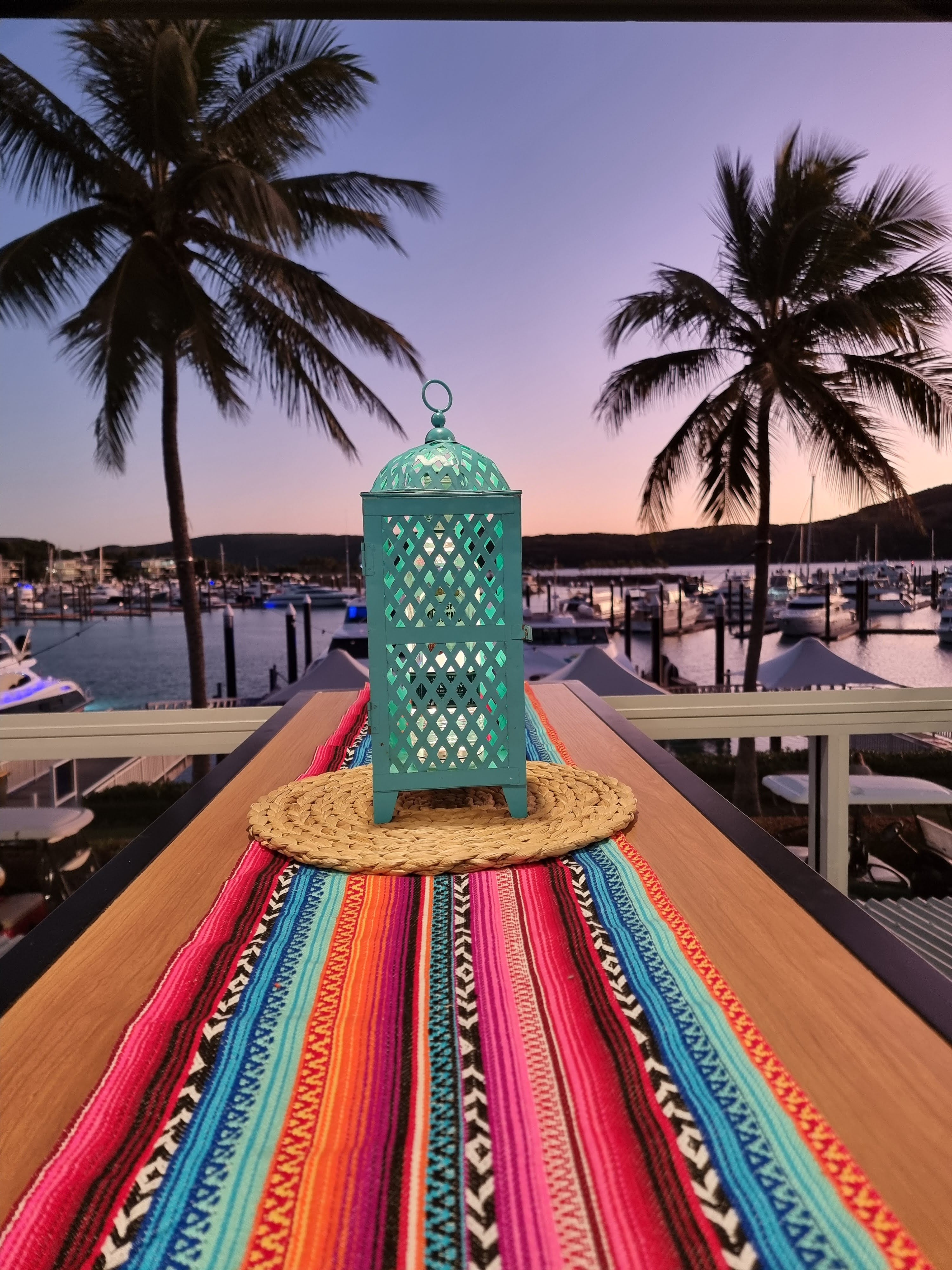 Mexican Triangle/Stripe Table Runner