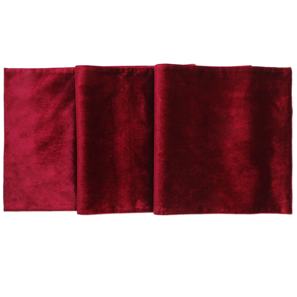 Red Velvet Table Runner