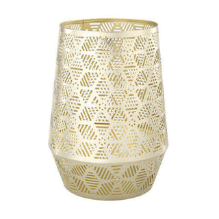 Gold Patterned Lantern