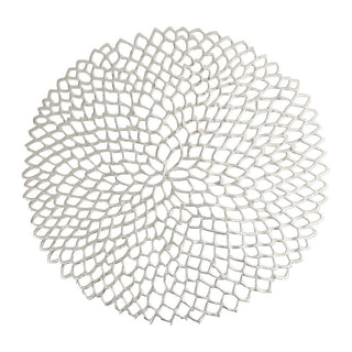 Dahlia Silver Placemat