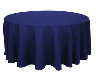 Navy Round Table Cloth