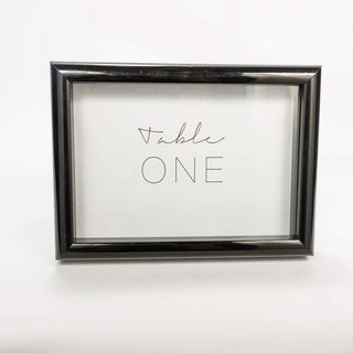 Black Frame Numbers 1 - 15