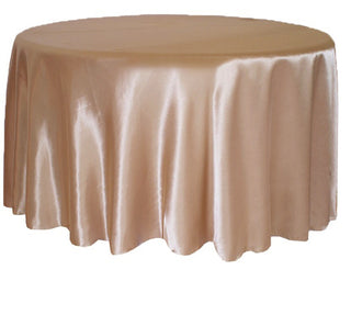 Rose Gold Round Table Cloth