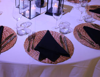 Black Napkin